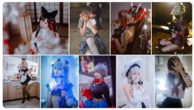 二佐Nisa Vol.176犬之眷碧蓝航线爱宕旗袍写真合集（每张都是4K画质）