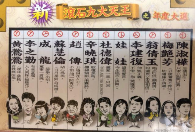 滚石《九大天王》群星专辑19992-95年9张CD105首歌曲合集